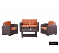Комплект мебели Rattan Premium 4, венге